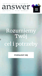 Mobile Screenshot of answer.com.pl