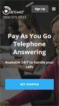 Mobile Screenshot of answer.co.uk